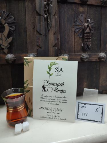 کارت عروسی ایلیا