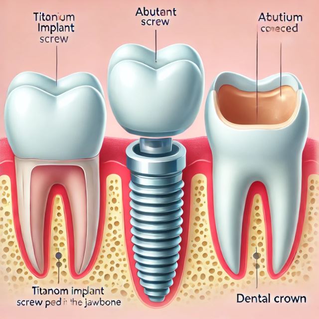 ایمپلنت دندان در زرین شهر