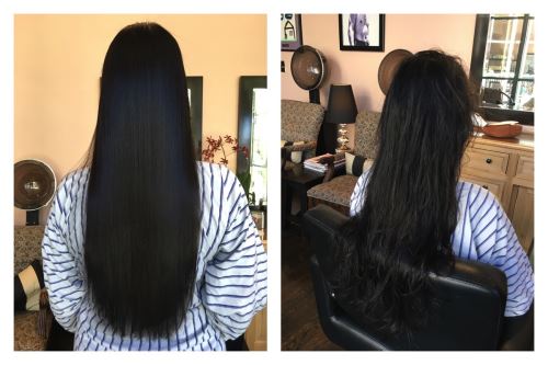 آموزش کراتین مو غرب تهران