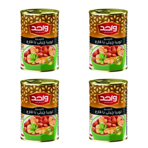 کنسرو لوبیا چیتی با قارچ واحد