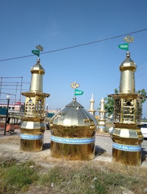 ساخت گنبد گلدسته