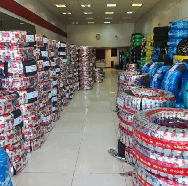 عمده فروشی لاستیک در یزد 