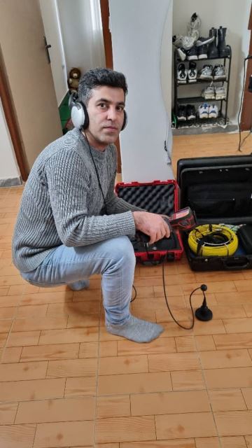 نشت یابی در آمل