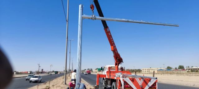 تولید کننده دکل دوربین