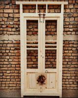 درب چوبی و سنتی قدیمی