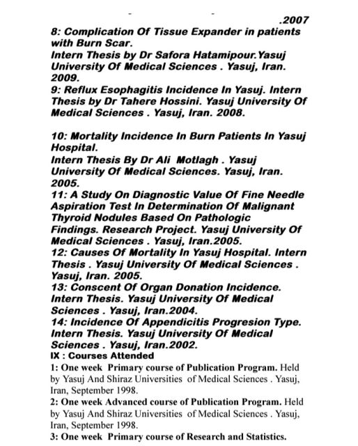 بهترین جراح بینی در شیراز