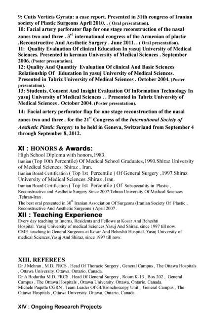 بهترین جراح بینی در شیراز