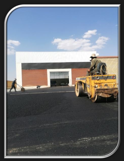 اسفالت ریزی