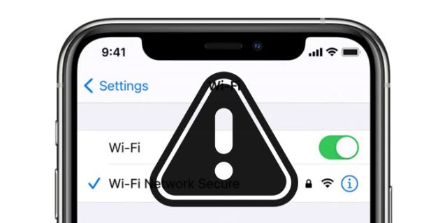 مشکلات وای فای در آیفون اپل