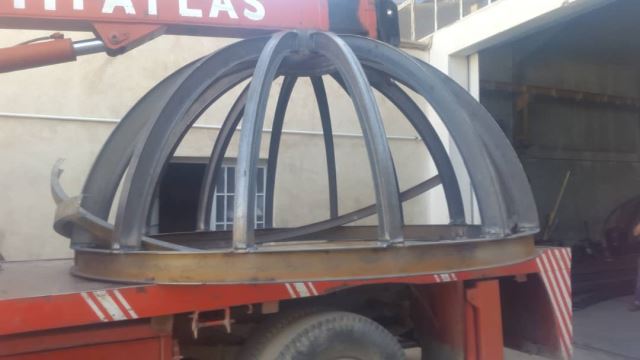 خمکاری لوله فلزی 