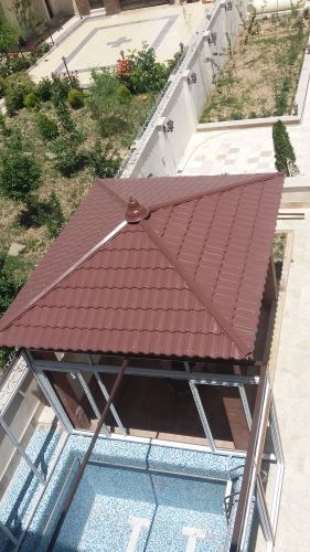 نصب سقف شیروانی در تهران