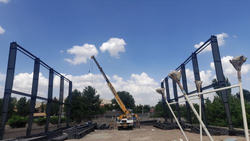 نصب سقف شیروانی در تهران