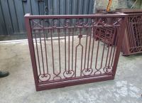 نرده راه پله فلزی مدرن