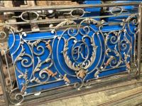 نرده راه پله فلزی مدرن