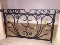 نرده راه پله فلزی مدرن