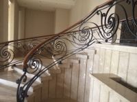 نرده راه پله فلزی مدرن