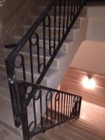 نرده راه پله فلزی مدرن