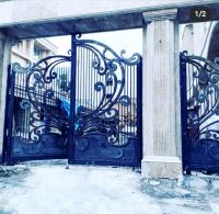 نرده و درب آهنی