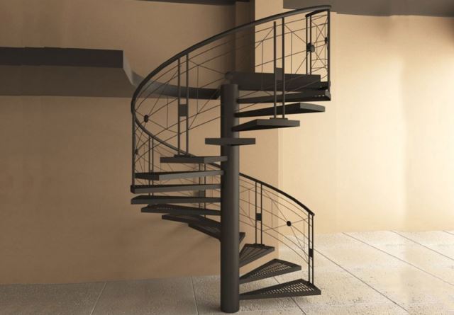 ساخت و اجرای انواع پله فلزی