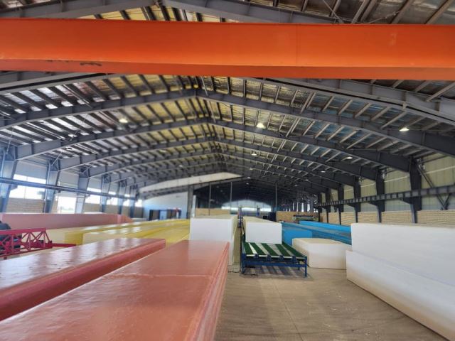 پیشرفته ترین کارخانه ابر واسفنج در ایران