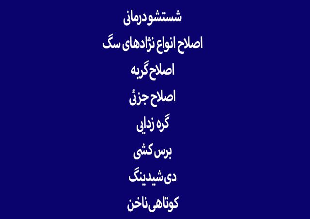 آموزش اصلاح حیوانات خانگی , آرایش حیوانات خانگی 