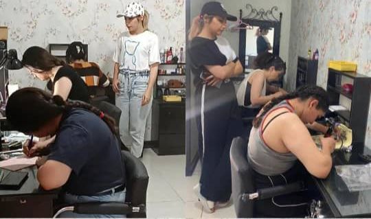 آموزش تخصصی تتو بدن و صورت با مدرک در کرج 