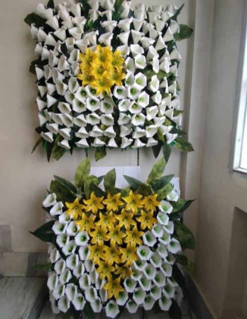 کرایه تاج گل مصنوعی