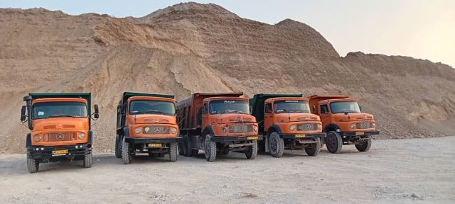 فروش و حمل شن و ماسه مخلوط در بندر عباس 