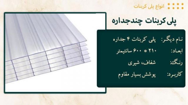 خرید پلی کربنات در شرق تهران