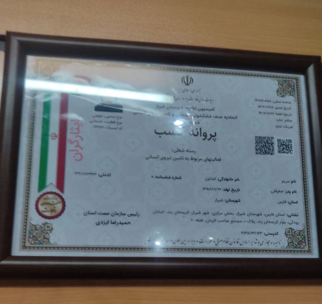 شرکت خدماتی میلاوه پاکرو شیراز تامین نیروی انسانی