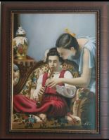 طراحی سیاه قلم در اصفهان