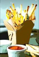 فروش عمده سیب خلال نیمه سرخ شده منجمد فینگر و فرنج فرایز۰۹۱۱۵۲۲۸۶۰۴