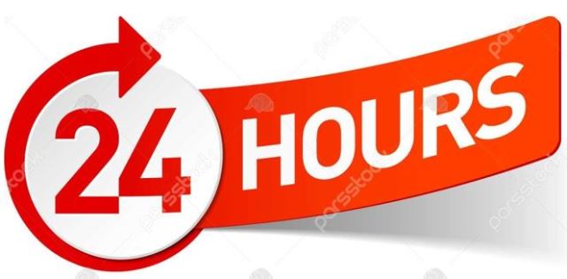 پاسخگویی 24 ساعته حتی جمعه ها