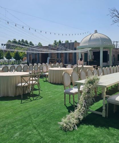 برگزاری مراسمات در باغ شخصی در اصفهان