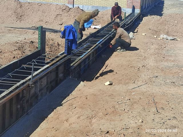 اجرای فونداسیون سوله در تهران