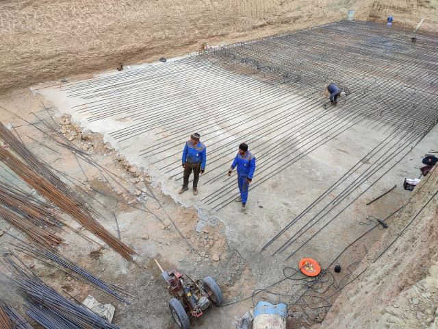 اجرای فونداسیون سوله در تهران