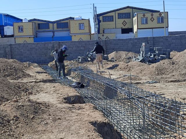 اجرای فونداسیون سوله در تهران